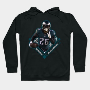 MILES SANDERS PHILADELPHIA EAGLES Hoodie